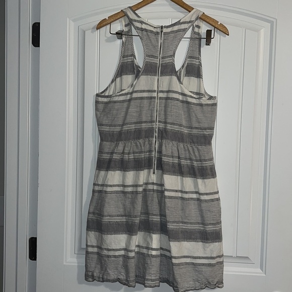 Lou & Grey Linen Blend Dress Size 12 - Picture 3 of 6
